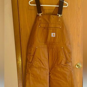 Carhartt Duck Insulated Bib Overalls